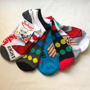 Twister 6 pair sock set